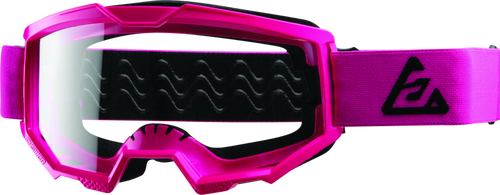 Answer Apex 1 Goggles Pink and Black for Adults | Enhanced Field of View and Comfort