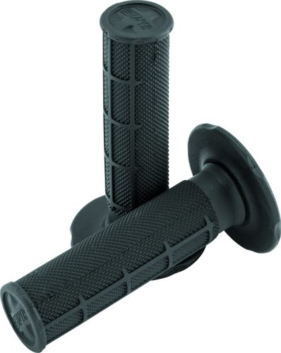 ProTaper 1/2 Waffle Grips - Soft Black for Powersports Vehicles