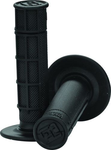 ProTaper Race Cut 1/2 Waffle Grips – Black for AMA Supercross and Motocross