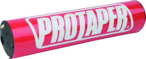 ProTaper 8-inch Round Bar Pad - Race Red for Powersports Handlebar Protection