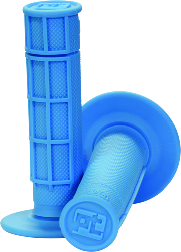 ProTaper Neon Blue 1/2 Waffle Grips for Powersports Bikes