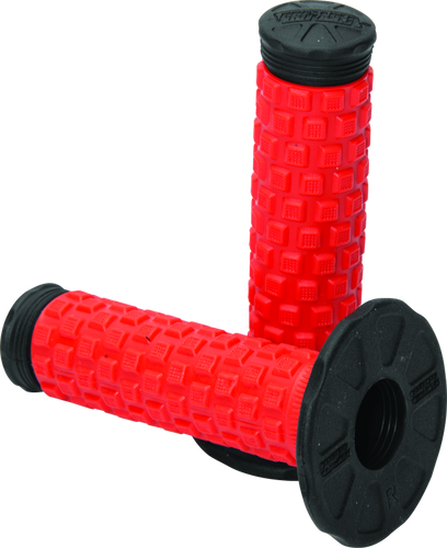 ProTaper Pillow Top Grips - Red/Black for Off-Road Motorcycles