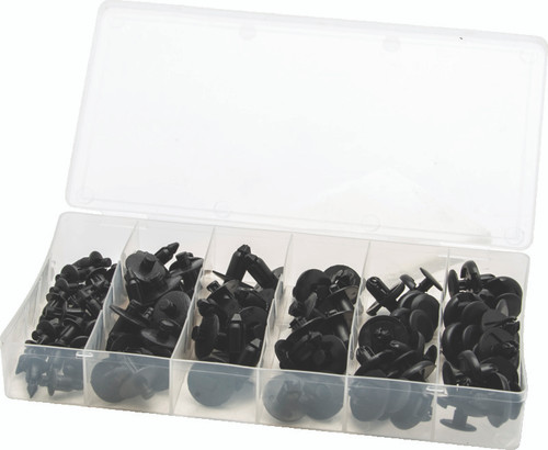 BikeMaster Nylon Rivet Kit for ATV, UTV, Sportbikes, and Scooters – Part Number 152248
