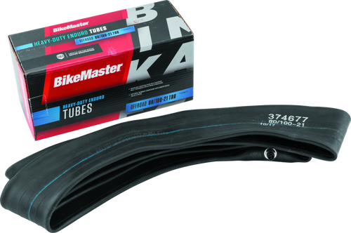 BikeMaster 80/100-21 TR6 Heavy-Duty Enduro Tube – Extra Thick for Off-Road Durability