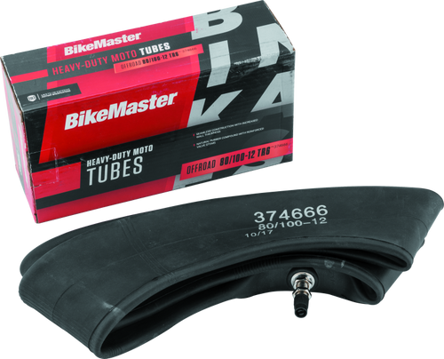 BikeMaster 80/100-12 TR6 Heavy Duty Inner Tube for Powersports Vehicles