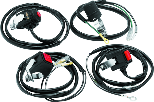 BikeMaster Honda CR Kill Button - OEM Replacement with Easy Plug-In Design