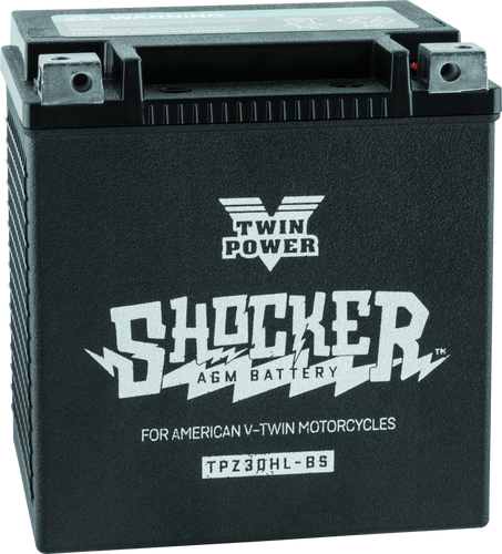 Twin Power YTX-30L Shocker Battery for Harley Davidson – Replaces H-D 66010-97A, 430 CCA