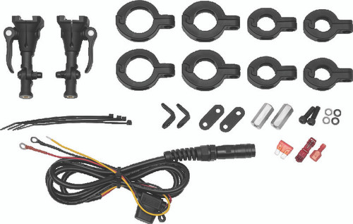 Kuryakyn Mount Kit for Wanderbar – Compatible with 7/8 inch to 1-1/2 inch Handlebars