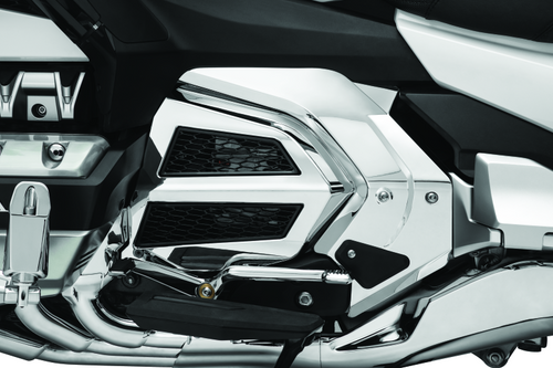 Kuryakyn Omni Frame Covers for 2018-2020 Honda Gold Wing GL1800, Chrome Part #3273