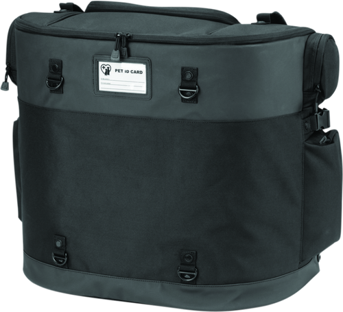 Kuryakyn Pet Palace Titan Motorcycle Pet Carrier for Touring Seats – Weather-Resistant and Heat-Reducing Design