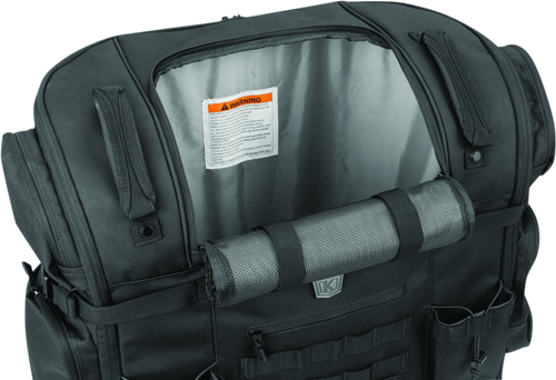 Kuryakyn Pet Palace Titan Motorcycle Pet Carrier for Touring Seats – Weather-Resistant and Heat-Reducing Design
