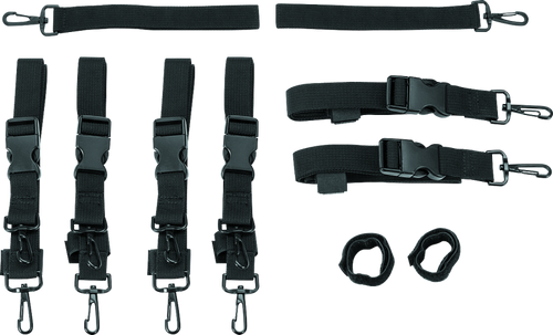 Kuryakyn Premium Luggage Strap Kit Part #5163 for Motorcycle Travel and Powersports