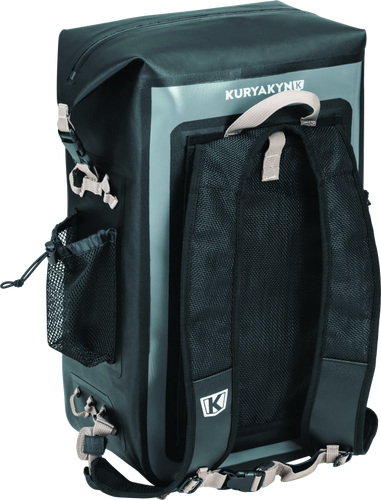 Kuryakyn Torke 25L Dry Backpack - Waterproof Powersports Gear Bag with Removable Support and Exterior Storage