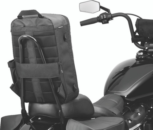 Kuryakyn Momentum Runaway Backpack - Durable 20.5L Travel and Commuter Pack for Powersports