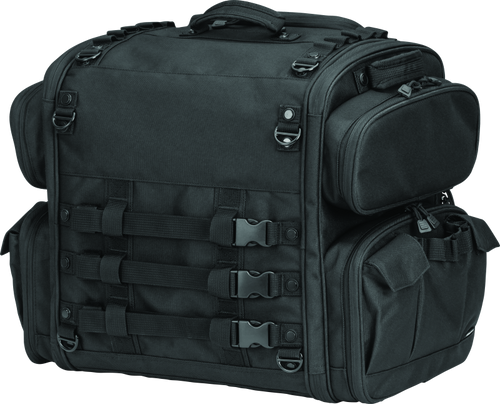 Kuryakyn Momentum Road Warrior Bag Part #5284 – Versatile Motorcycle Storage with Customizable Options