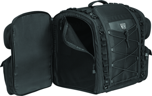 Kuryakyn Momentum Road Warrior Bag Part #5284 – Versatile Motorcycle Storage with Customizable Options