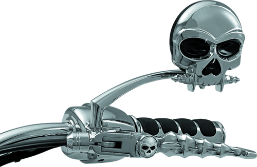 Kuryakyn Zombie Levers 96-Up Cable Set for Harley-Davidson with Chrome Finish