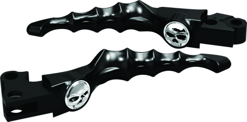 Kuryakyn Zombie Levers 2008-2009 Harley-Davidson Touring Models - Gloss Black