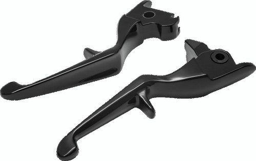 Kuryakyn Trigger Levers for Harley-Davidson 2014-2016 Touring Models in Gloss Black, Part #1844