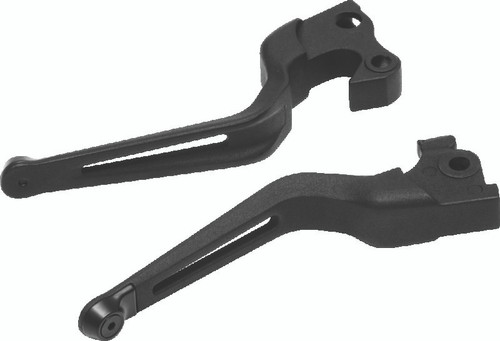 Kuryakyn Dillinger Levers for Harley-Davidson Sportster 2014-2022 – Black Aluminum Clutch and Brake Levers