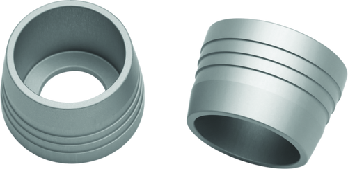 Kuryakyn Lodestar Bar Sliders for Honda CRF1000L Africa Twin - Silver