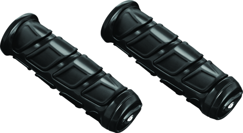 Kuryakyn Kinetic Grips Universal 1 inch Gloss Black for Honda VTX and Shadow Models