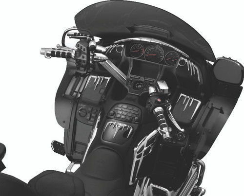 Kuryakyn Grip End Weights Chrome - Reduce Handlebar Vibration and Enhance Style