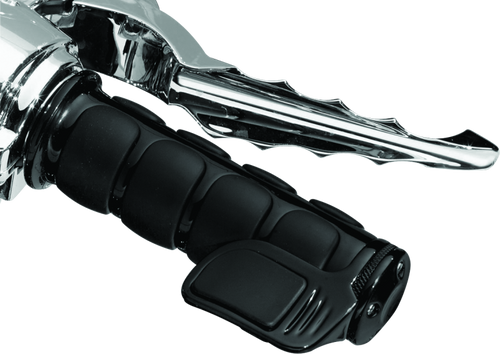 Kuryakyn ISO Grip Universal 7/8 Inch Gloss Black for Honda Rebel and Similar Bikes