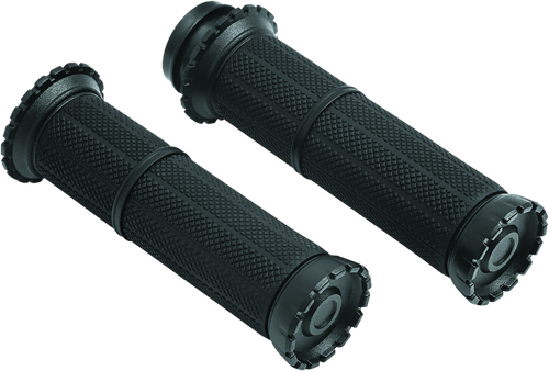 Kuryakyn Riot Grips Throttle-By-Wire Satin Black - Part #3583
