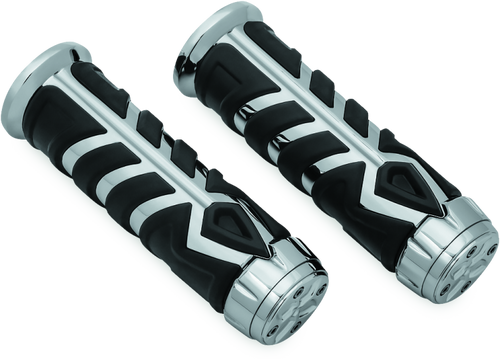 Kuryakyn Spear Grips for 2014-2017 Indian Motorcycles Chrome - Part #5635
