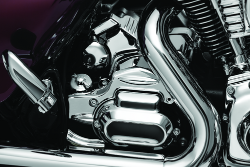 Kuryakyn Easy Turn Dipstick Cap Chrome for Harley-Davidson Models 2006-2017