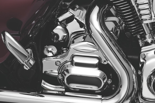 Kuryakyn Easy Turn Dipstick Cap Chrome for Harley-Davidson Models 2006-2017