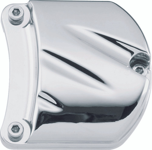 Kuryakyn Solenoid Cover for 1990-2006 Big Twin & 1991-2019 XL Sportsters, Chrome
