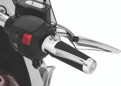 Kuryakyn Phantom Grips for Indian Motorcycles - Chrome, Part #5766