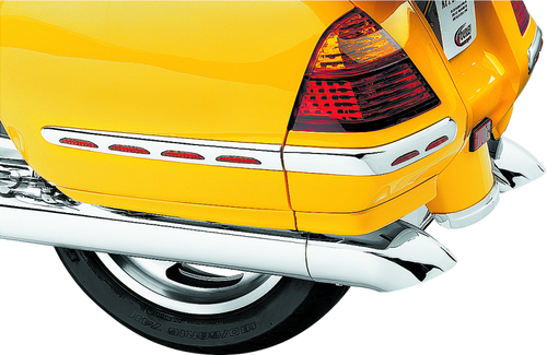 Kuryakyn Turndown Exhaust Extensions for Honda GL1800 (2001-2017) - Chrome Finish