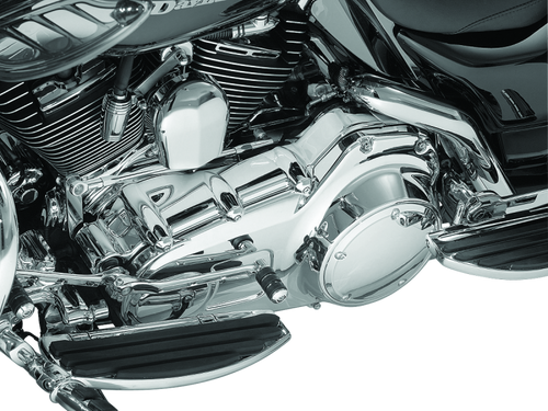 Kuryakyn Inner Primary Cover for 2007-2008 Harley Davidson Touring Models Chrome Part 8397