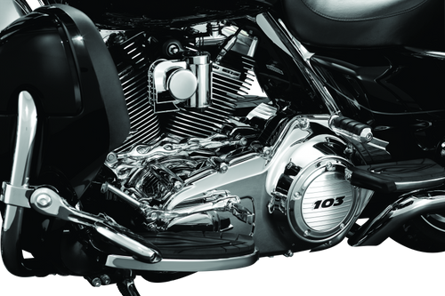 Kuryakyn Inner Primary Cover for 2007-2008 Harley Davidson Touring Models Chrome Part 8397