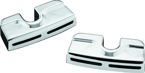 Kuryakyn Spark Plug & Head Bolt Covers for Twin Cam Engines - Chrome (Part 8323)