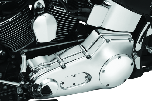 Kuryakyn Cast Inner Primary Cover for 2000-2006 Harley Softail Models in Chrome