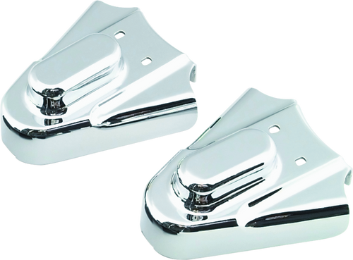 Kuryakyn Phantom Cover for 1986-2007 Softail Models Chrome - Conceals Axle Nuts and Adjusters