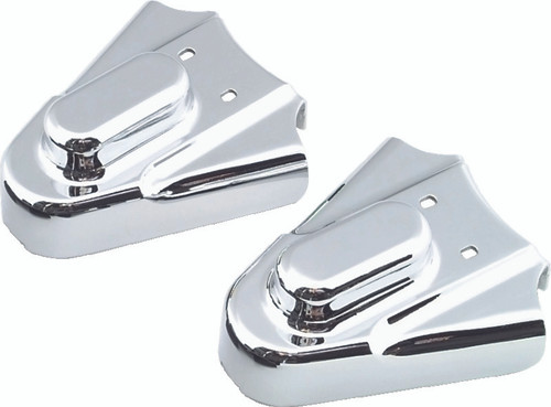 Kuryakyn Phantom Cover for 1986-2007 Softail Models Chrome - Conceals Axle Nuts and Adjusters