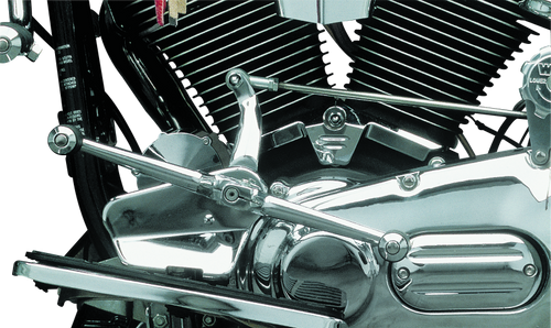 Kuryakyn Evolution Cylinder Base Cover 84-99 Chrome for Harley-Davidson Models
