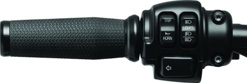 Kuryakyn Thresher Grips Throttle-By-Wire Black - Part 5943