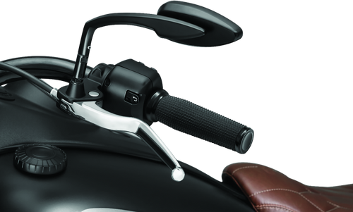 Kuryakyn Thresher Grips for Indian Models 2018-2019, Black