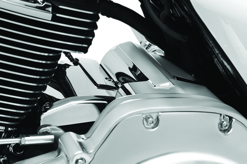 Kuryakyn Milwaukee-8 Chrome Starter Cover for Harley-Davidson Touring Models