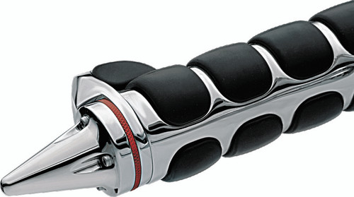 Kuryakyn Stiletto End Caps Chrome – Enhance Your Motorcycle Handlebar Style and Comfort
