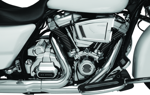 Kuryakyn Precision Tappet Block Accent for Milwaukee-8 Engines (2017 and Later) - Chrome