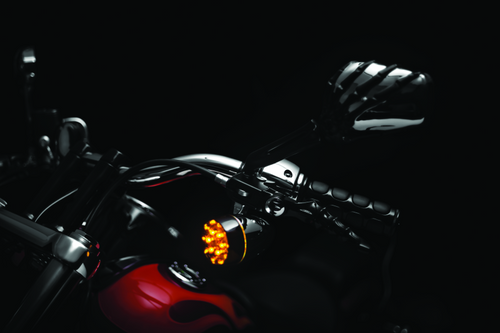 Kuryakyn ISO Grips Without Throttle Boss for Dual Cable Applications - Black