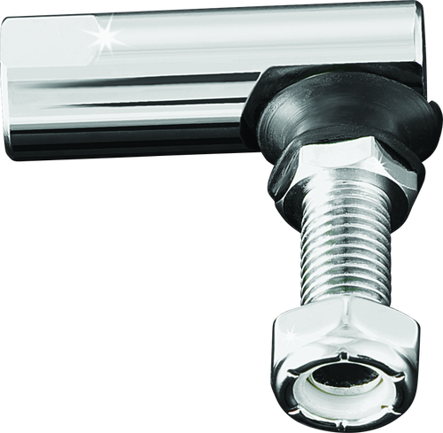 Kuryakyn Barrel Style Right Hand Female Motorcycle Shift Linkage Component 5/16in-24 Threads Chrome