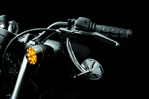 Kuryakyn Kinetic Grips Dual Cable Black – Modern Vibration-Isolating Powersports Handgrips